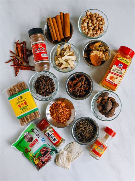 what are the most important ingredients and spices in china